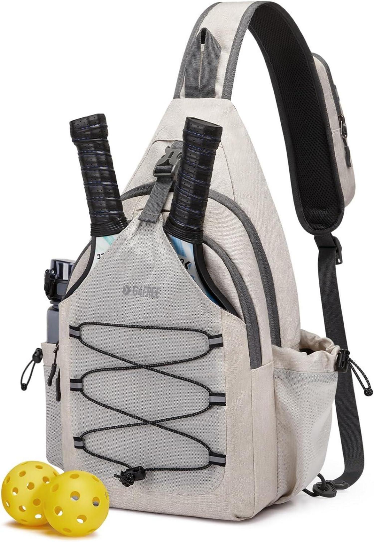 Sport-Schultertasche für Pickleball | Brusttasche Herren Damen | Reise