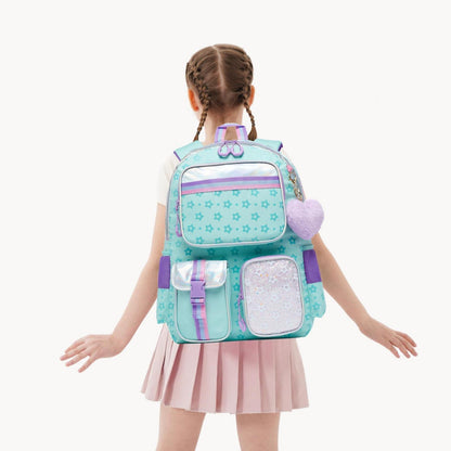 Rollrucksack Einhorn für Mädchen – 17 Zoll Schule & Reise