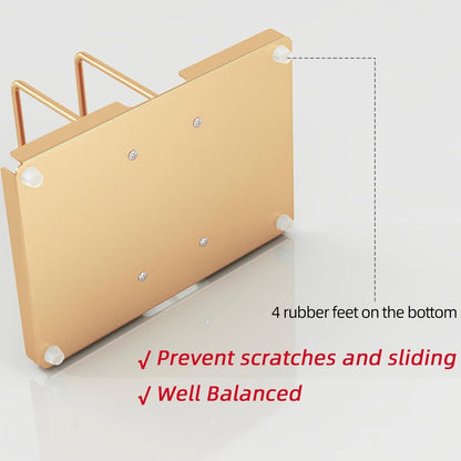 Serviettenhalter Golden Metall Caddy Tisch Dekor Upgrade 14cm