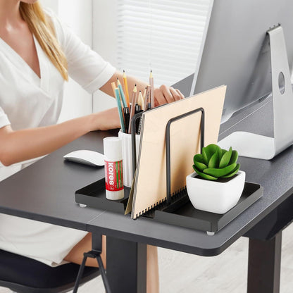 Serviettenhalter schwarz Metall Serviettenhalter mit Caddy 14cm