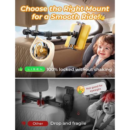 LISEN Tablet Halterung Auto Universal für iPad Switch