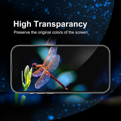 Panzerglas iPhone 14 Pro Displayschutz 2 Stück 9H Härte Ultra dünn