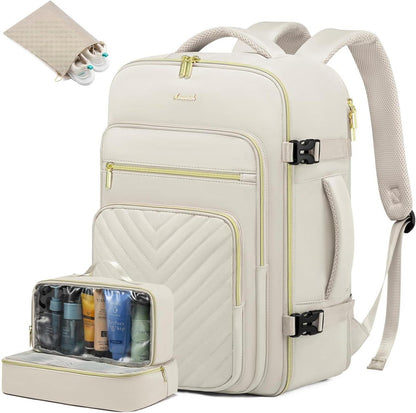 40L Reiserucksack Damen Handgepäck Wasserdicht Laptop 17 Zoll