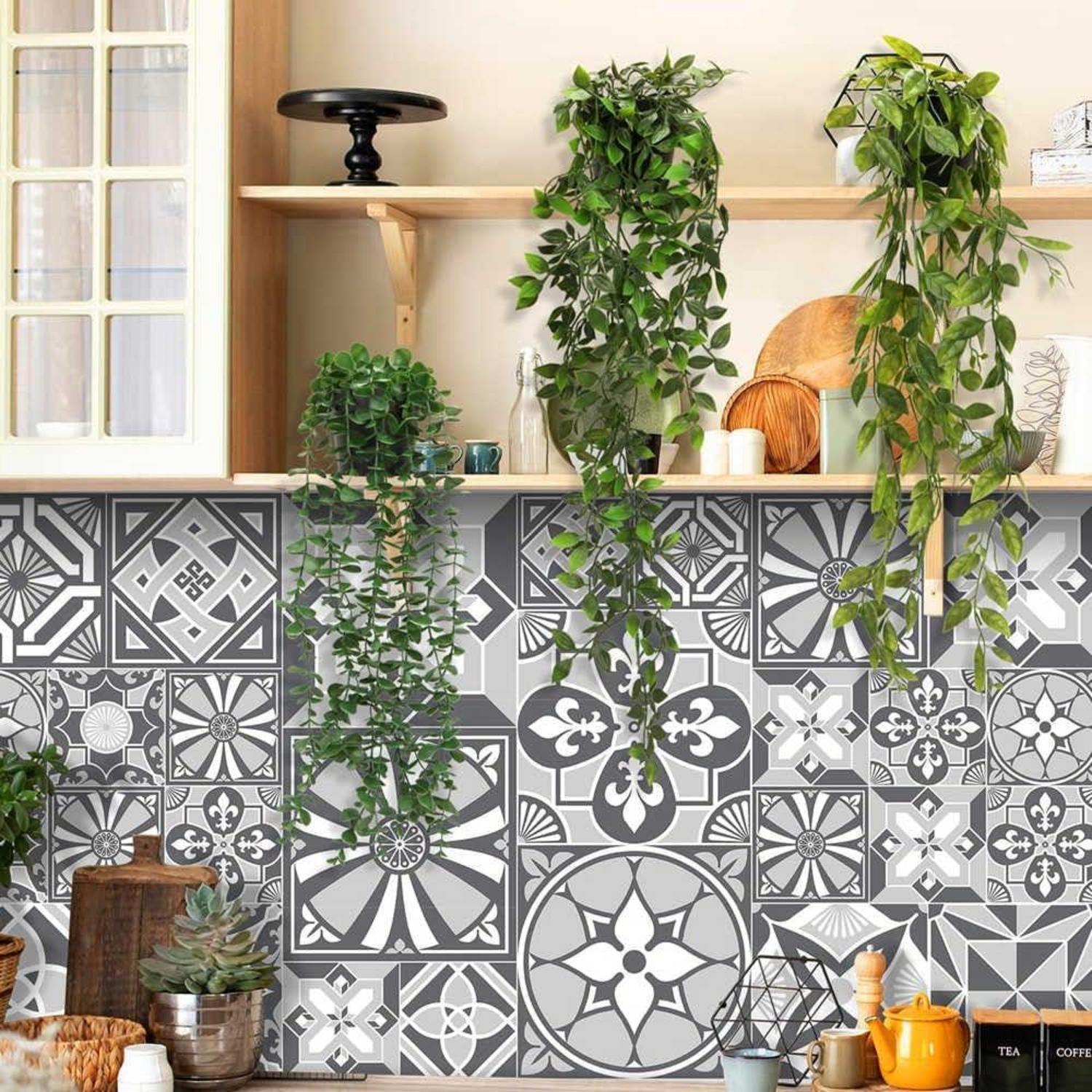 Künstliche Hängepflanzen 3er Set Eukalyptus Zimmer Deko grün OTTO