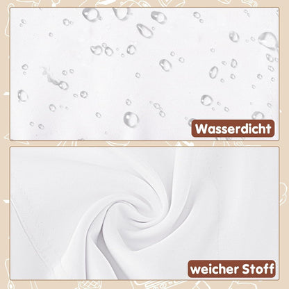 Livdouyu Kochmütze Schürze-Set verstellbare hohe Kochschürze wasserdicht