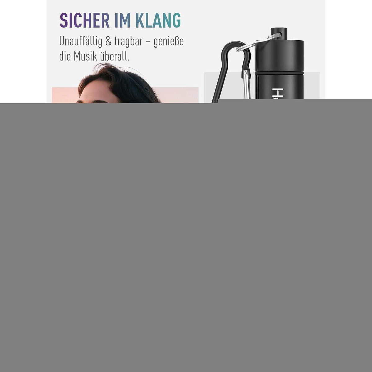 Konzert-Gehörschutzstöpsel für Musiker & Festivals
