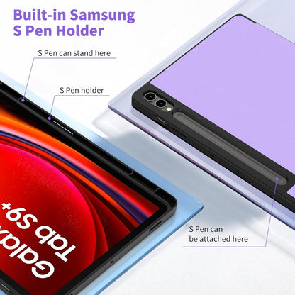 Hülle für Samsung Galaxy Tab S9 FE+ Plus//S9 Plus 12,4 Zoll 2023 mit S