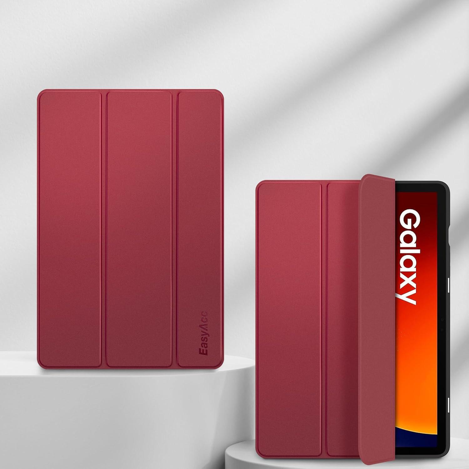 Samsung Galaxy Tab S9 FE+ Plus/S9 Plus Hülle 12,4 Zoll 2023 - Ultra Dünn Rotwein