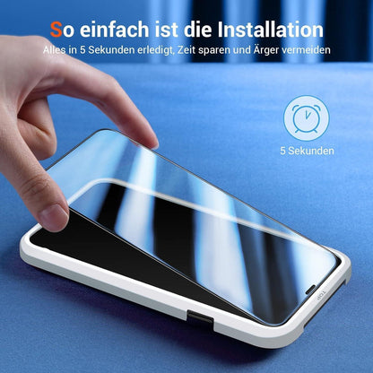 Schutzfolie iPhone 11 Panzerglas Bruchsicher 2 Stück Transparent