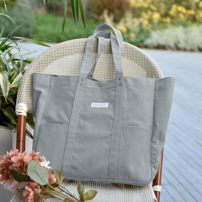 Canvas Tote Bag Damen Handtasche Groß Shopper Umhängetasche Laptop