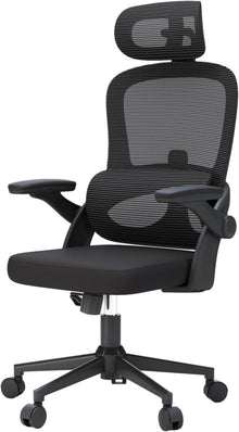 Ergonomischer Bürostuhl mit 3D-Armlehnen und Lendenwirbelstütze