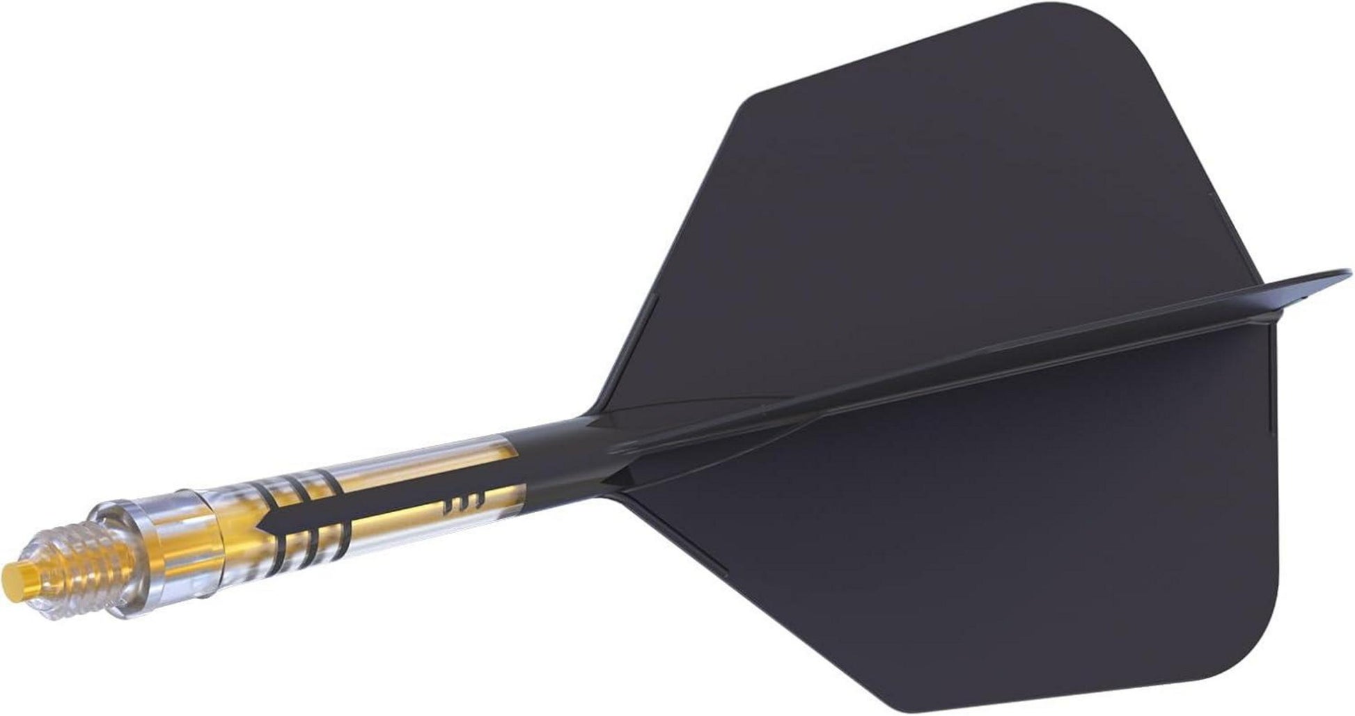 CUESOUL ROST T19 Carbon Dartschaft Flight Big Wing-Form 3er-Set Größe 3