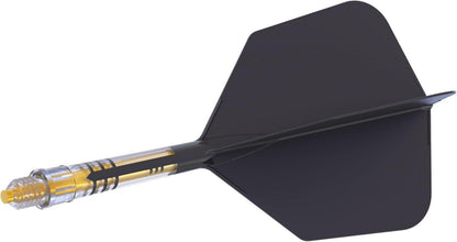 CUESOUL ROST T19 Carbon Dartschaft Flight Big Wing-Form 3er-Set Größe 3