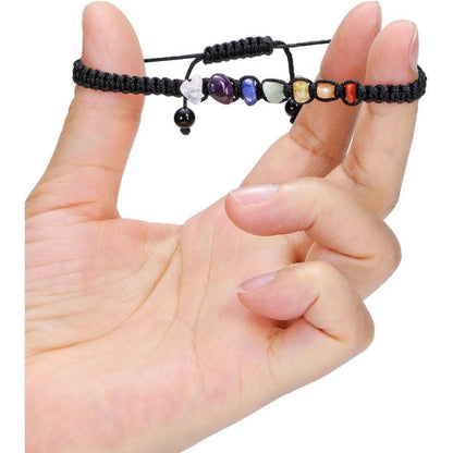 Chakra Armband 7 Chakra Steine Energietherapie Healing Yoga Armband