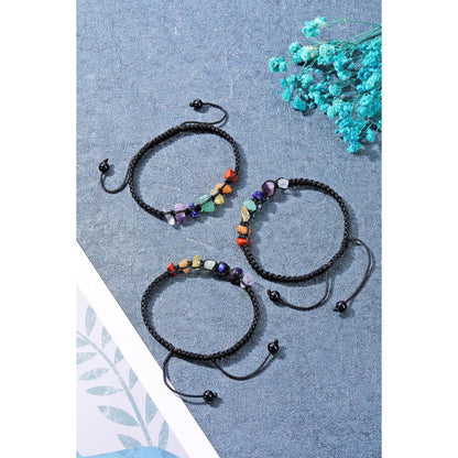 Chakra Armband 7 Chakra Steine Energietherapie Healing Yoga Armband