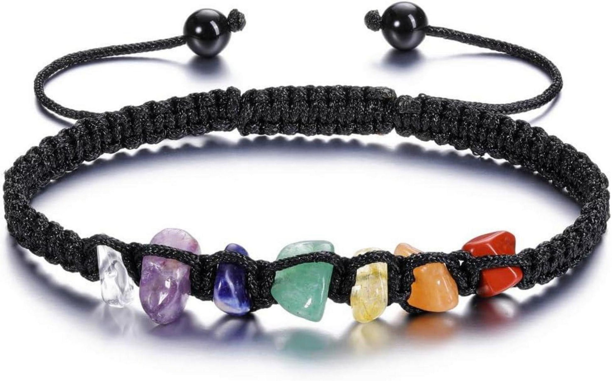 Chakra Armband mit 7 Chakra Steinen Yoga Healing Energietherapie