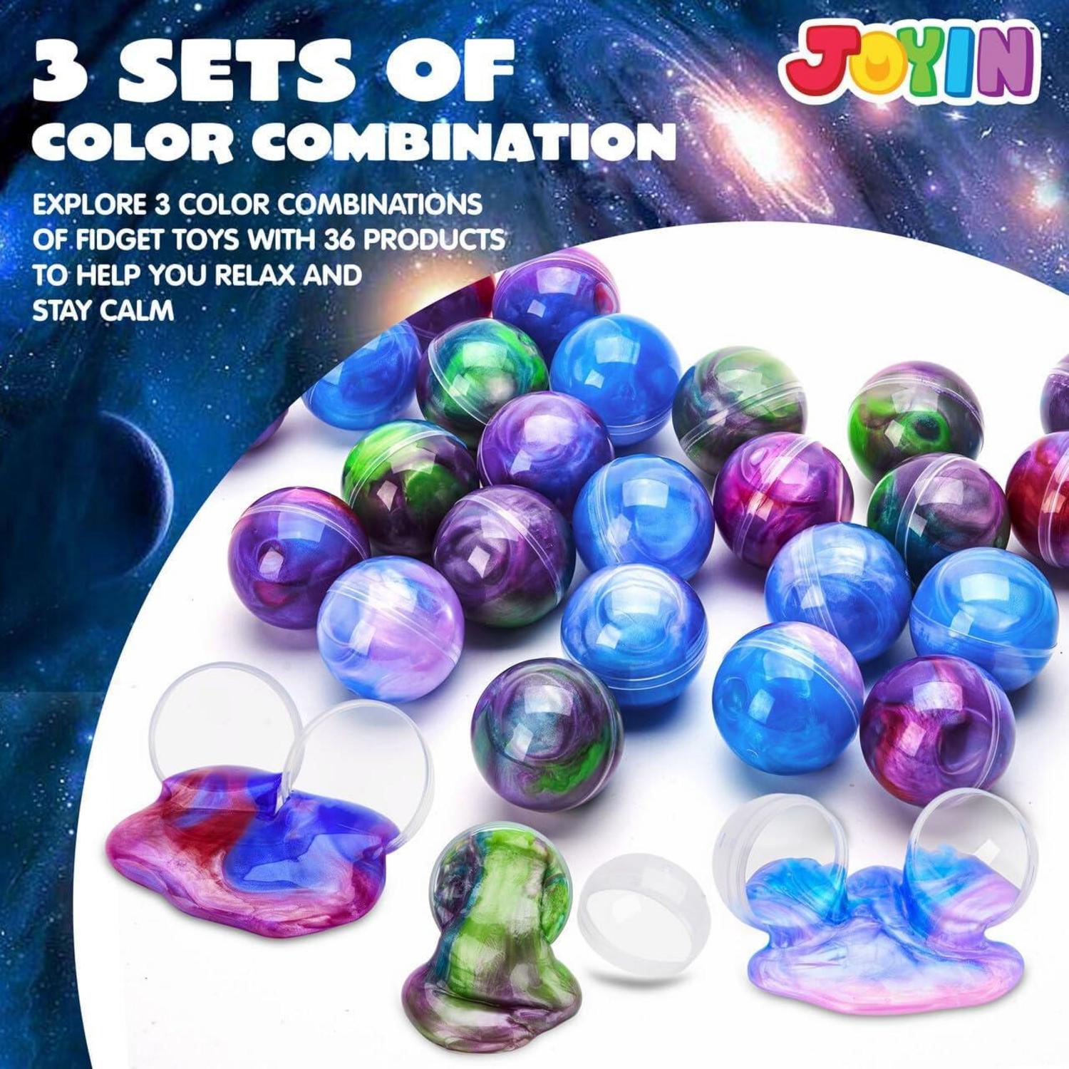 JOYIN Galaxy Slime Kit 24er Pack Partygeschenke für Kinder