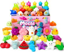 25er Pack Mini Mochi Squishy Toys Set für Kinder Stressabbau