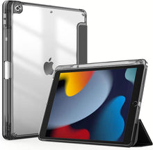 iPad 10.2 Stoßfeste Schutzhülle mit Stifthalter & Transparenter