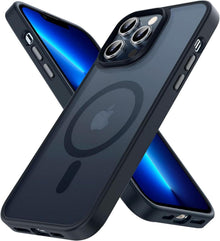 Magnetische Schutzhülle für iPhone 13 Pro Max MagSafe Schwarz