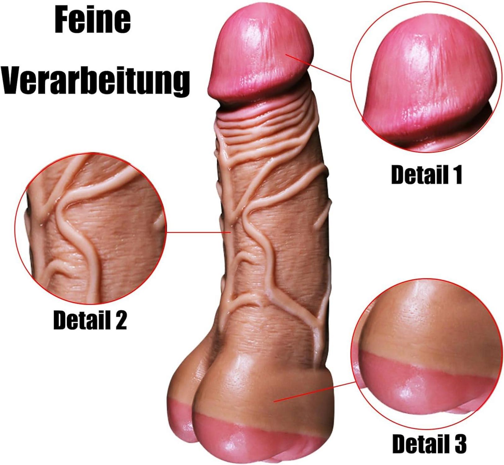 Homosexueller Dildo Masturbator Realistischer Penis Vagina Sexspielzeug