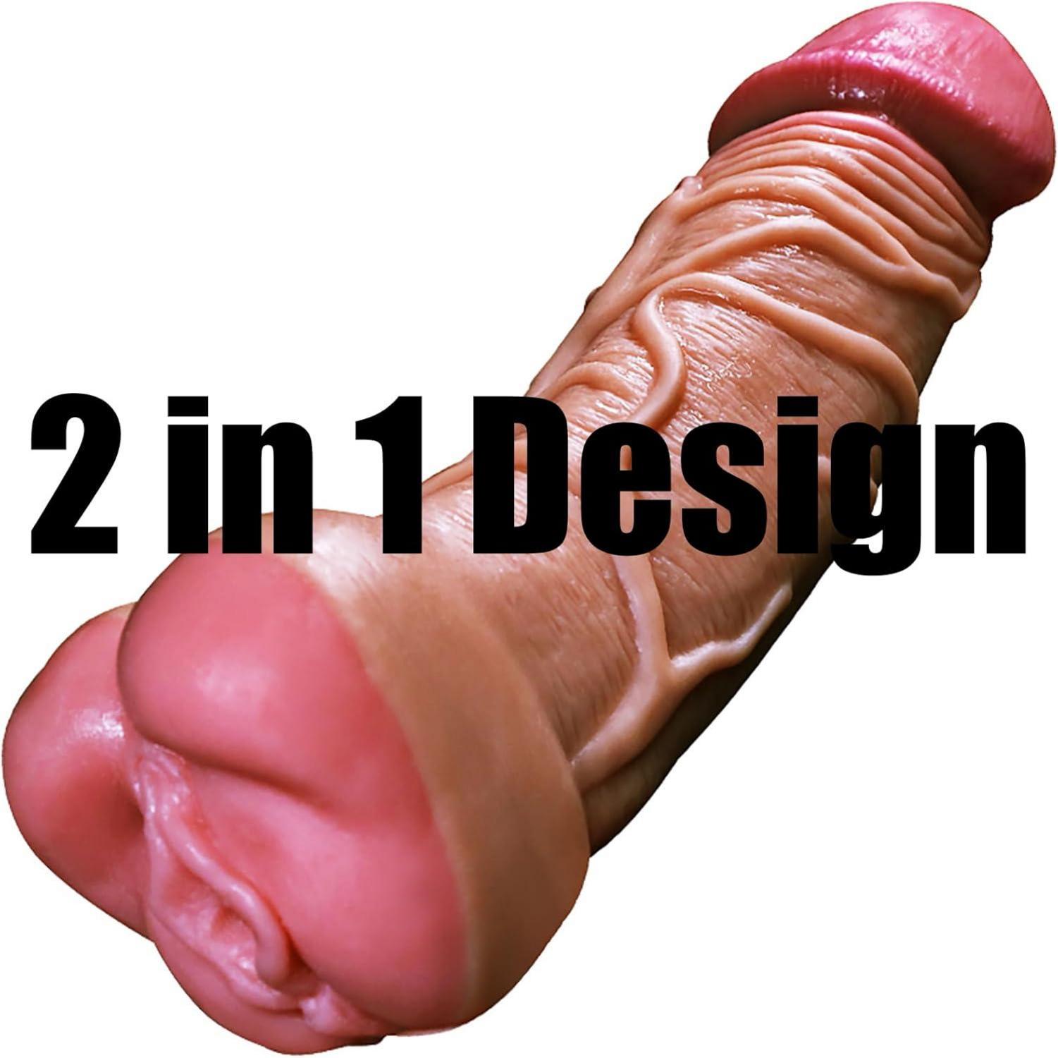 Homosexuell Masturbator Dildo 3D Vagina Tunnel Realistischer Penis Eng