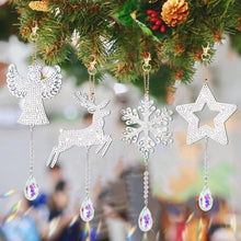 5D Diamond Painting Weihnachtsanhänger Set 6 - DIY Kits