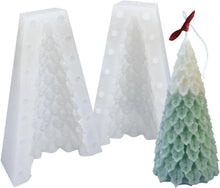 Silikonform Weihnachten 3D Gießform Tannenbaum Kerzenherstellung