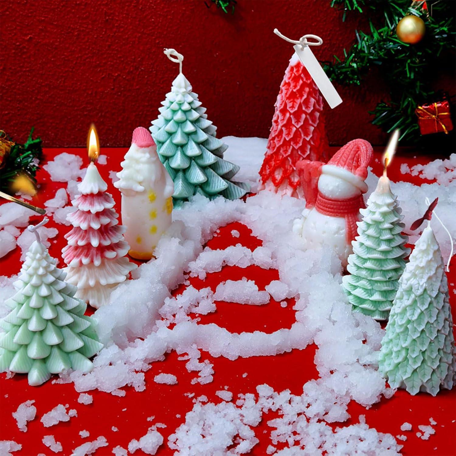 Silikonform Weihnachten Tannenbaum Gießform Kerzenherstellung DIY