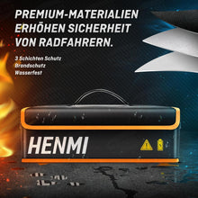 HENMI Ebike Akku Tasche 1000°C Feuerfest M 41 x 13 x 12 cm