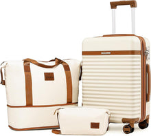 Kofferset ABS Hartschalen Trolley 3-teilig 4 Rollen TSA-Schloss