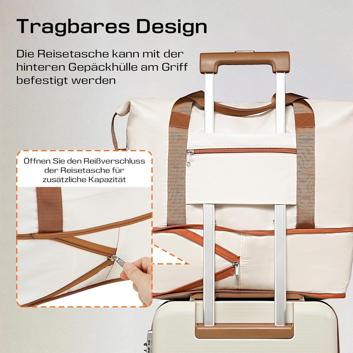 ABS Hartschalen Koffer Set 3 teilig 4 Rollen TSA Schloss Handgepäck