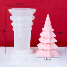 Silikonform Weihnachten 3D Tannenbaum Gießform