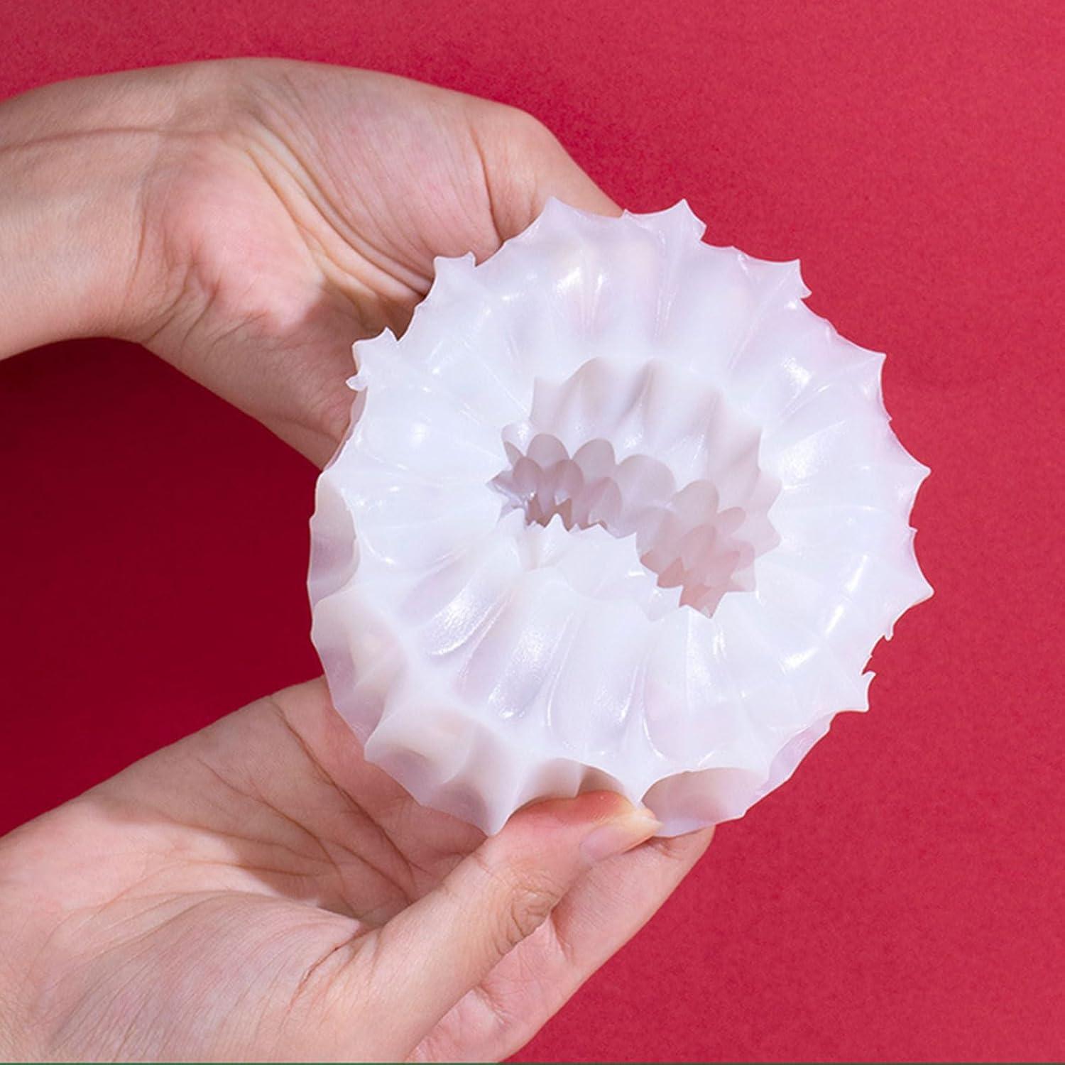 Silikonform Weihnachten Tannenbaum Kerzenherstellung Handgefertigte Seife DIY 2er Pack