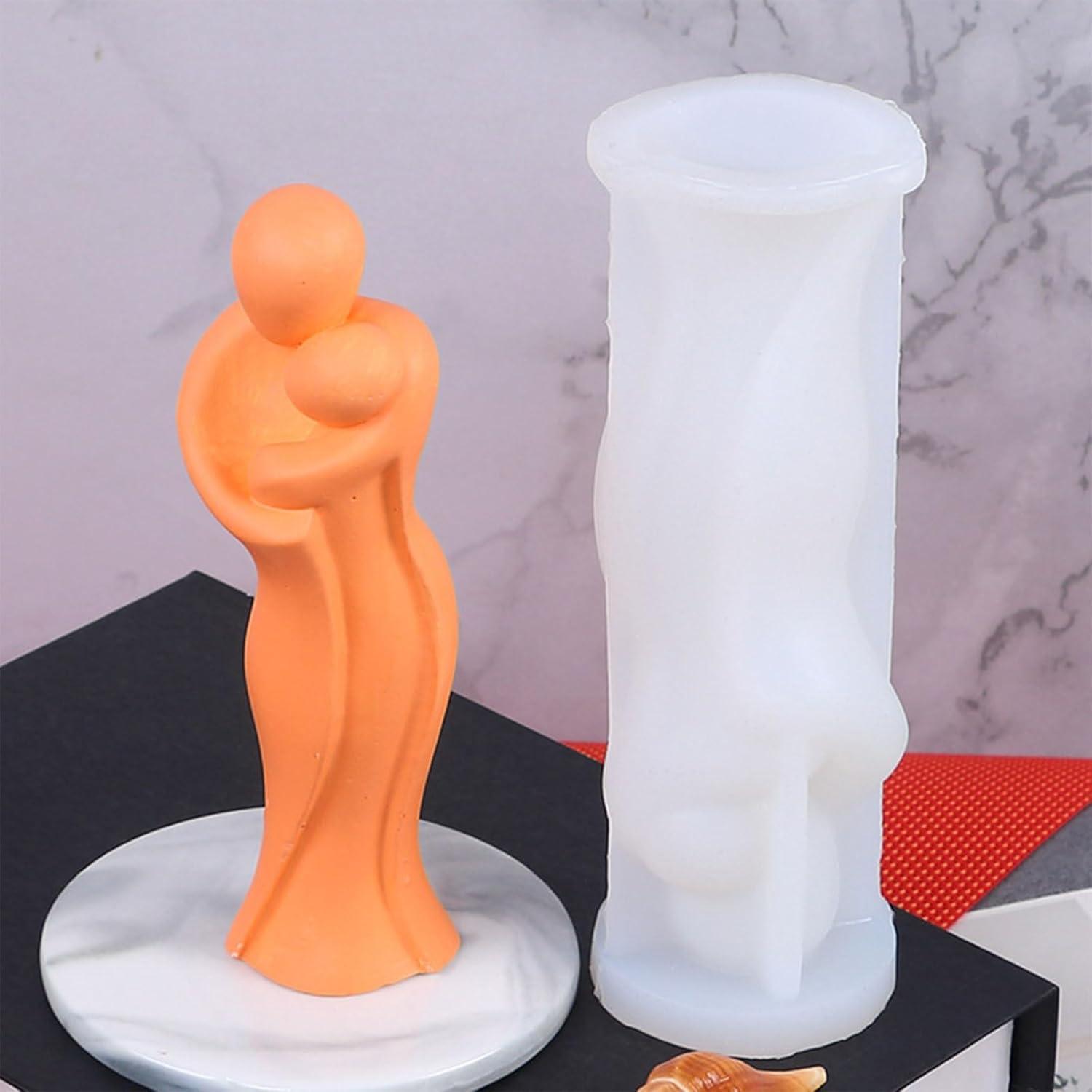 Silikonform Kerzen Gießform für DIY Kerzenherstellung