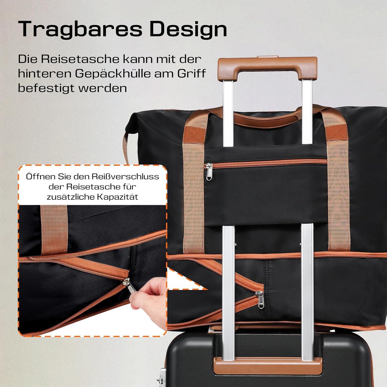 Joyway Kofferset 5tlg ABS Hartschalen Trolley Schwarz TSA-Schloss