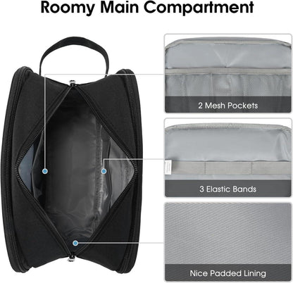 Kosmetiktasche Große Reise Make Up Tasche Schwarz