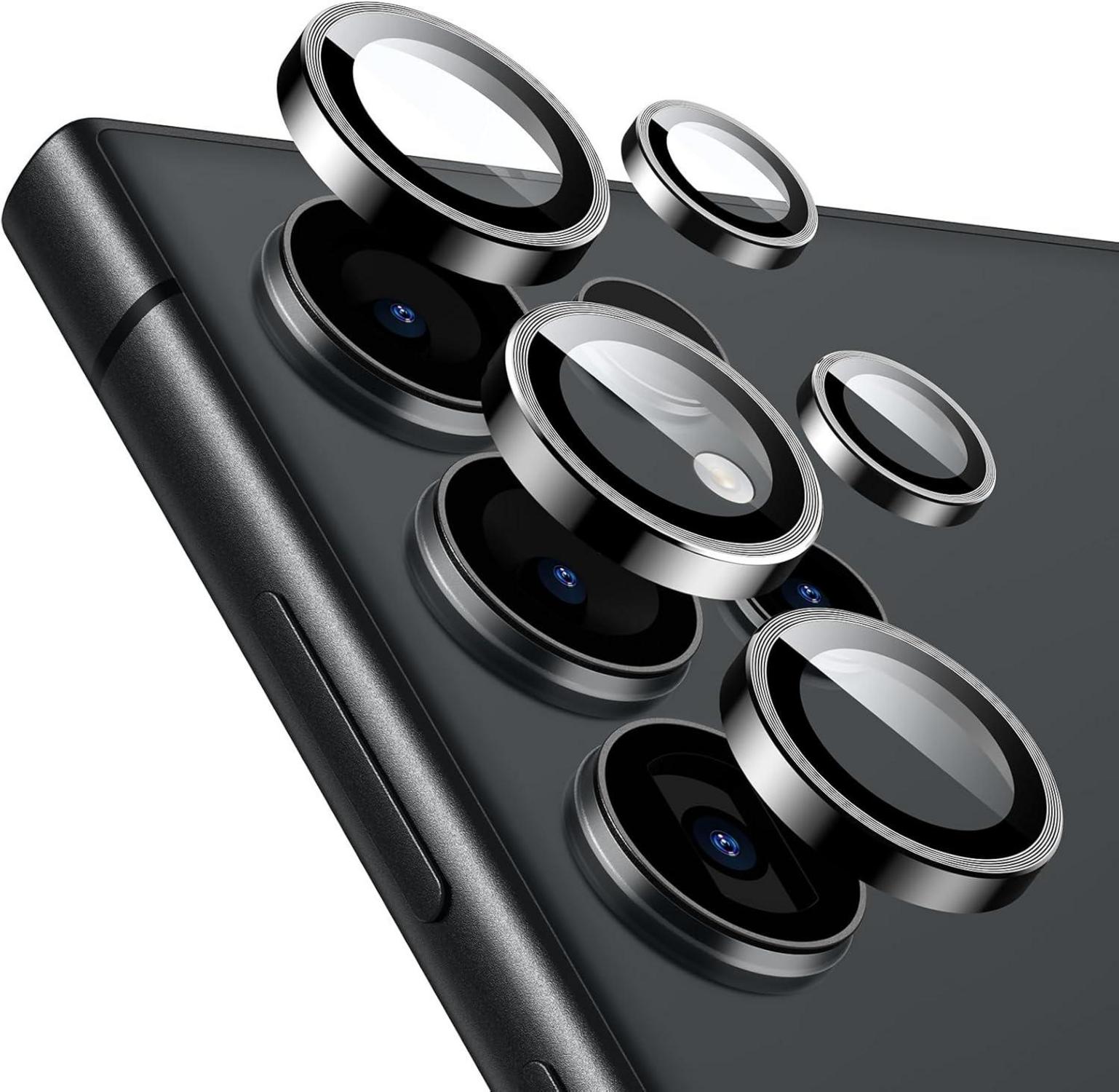 ESR Samsung Galaxy S24 Ultra Kameraschutz Set Schwarz