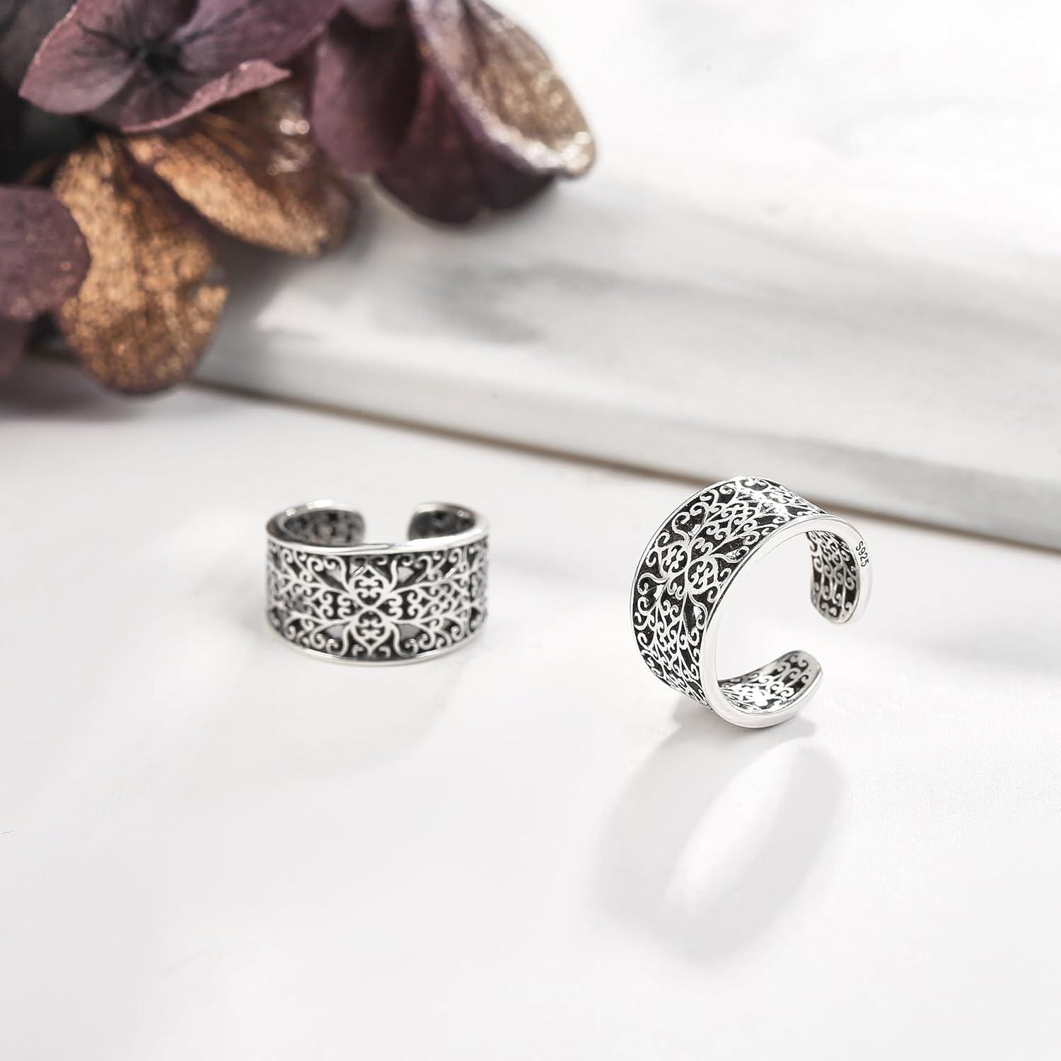 925 Sterling Silber Keltische Knoten Ohrmanschetten Clip On Ohrringe