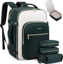 Handgepäck Rucksack 40L Damen Herren Wasserdicht Laptop 17 Zoll