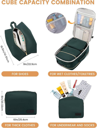 Handgepäck Rucksack 40L Laptop Backpack 17 Zoll Damen Herren