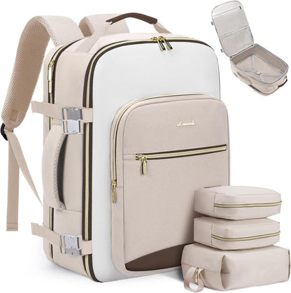 Handgepäck Rucksack 40L Laptopfach Wasserdicht 17 Zoll Travel Daypacks