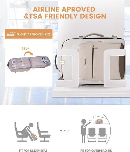 Handgepäck Rucksack 40L Damen Herren Laptop Wasserdicht