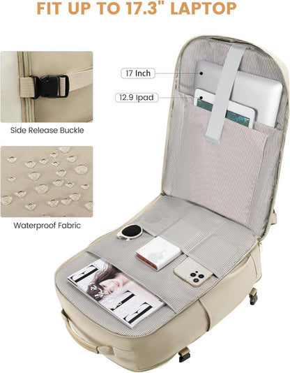 Handgepäck Rucksack 40L Laptop 17 Zoll wasserdicht Travel Daypack