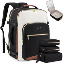 Handgepäck Rucksack Flugzeug 40L Damen Herren Wasserdicht Laptop 17