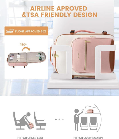 LOVEVOOK Handgepäck Rucksack 40L Damen Herren Laptop Wasserdicht