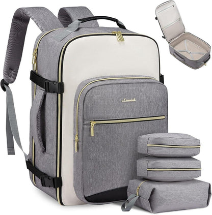 Handgepäck Rucksack 40L Laptop 17 Zoll Wasserdicht für Reisen