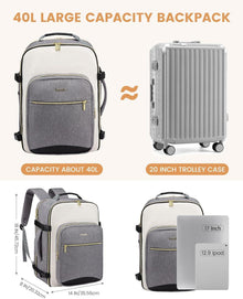 Handgepäck Rucksack 40L Laptop Backpack 17 Zoll wasserdicht