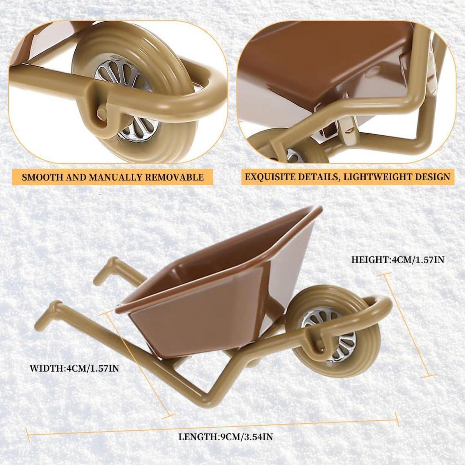 Miniatur Werkzeugkasten Set 13 Stück Wichtel Zubehör Weihnachten