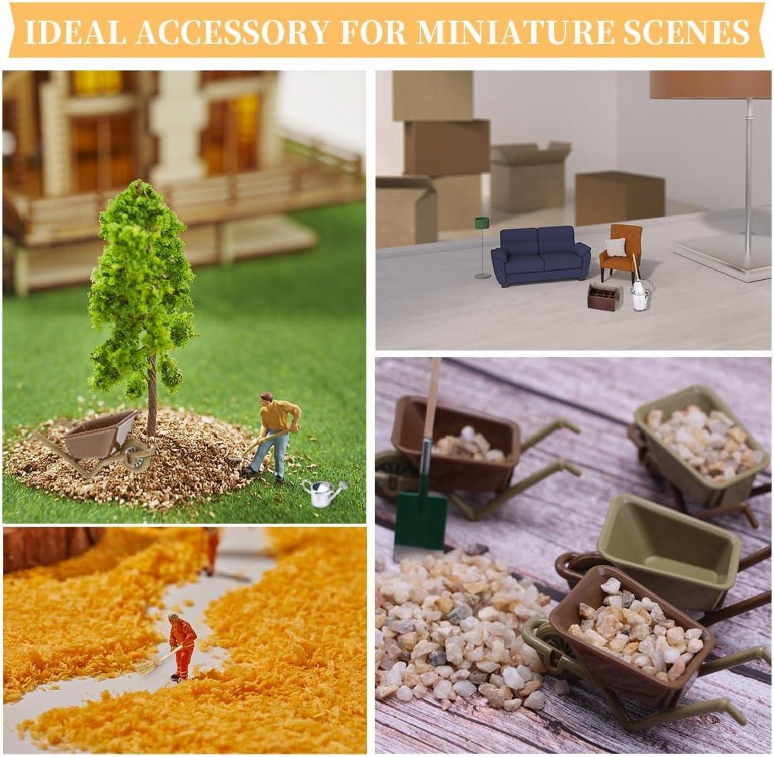 NETUME Miniatur Werkzeugkasten Set 13tlg Wichtel Zubehör Weihnachten Baustelle